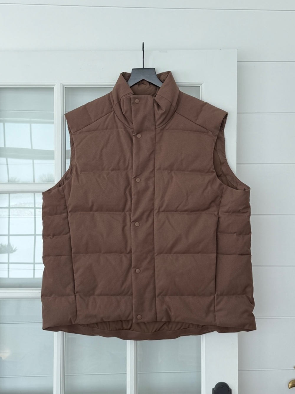 lululemon athletica Men's Quilted Brown Puffer Vest